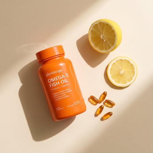 Omega-3 Fish Oil with Vitamin D3 + K2-7